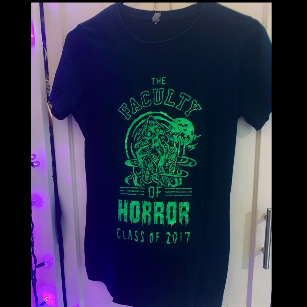 Faculty of Horror Podcast Halloween Tee